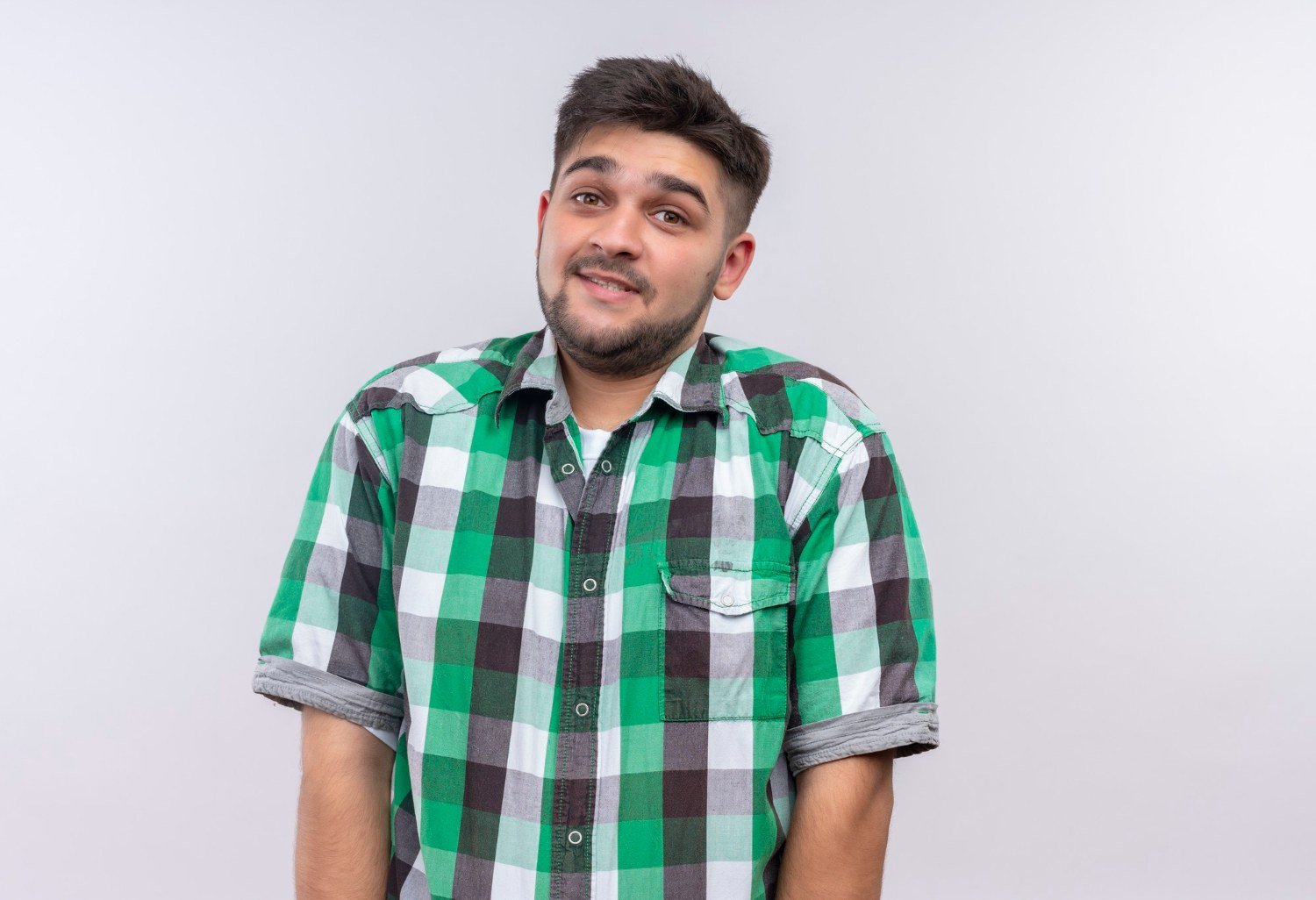 Retrato inicial con ropa casual